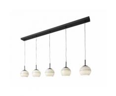 Villeroy&Boch »Tokio« Pendelleuchte schwarz/weiß 75 cm / metall