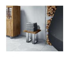 The Beds Steel Massivholz Beistelltisch 2208 / 50x80 cm / Buche