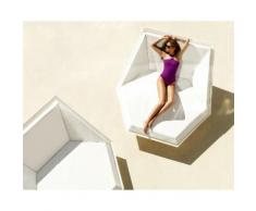 Vondom »FAZ« Outdoor Daybed Basic matt / Orange / inkl. Soundsystem