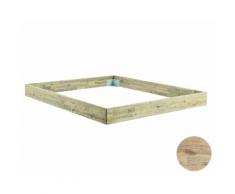 Hasena Factory-Chic Bettrahmen Fremo 18 200x210 cm / Akazie natur