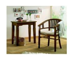 SIT Samba antik used Look Akazie massiv Telefontisch 9884-30 / B 80 x