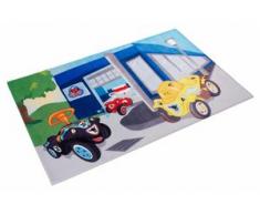 Kinderteppich, Bobby Car 104, Bobby Car, rechteckig, Höhe 6 mm, gedruckt, bunt, Kinder