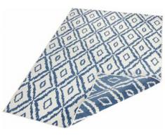 Teppich, Rio, bougari, rechteckig, Höhe 5 mm, maschinell gewebt, blau