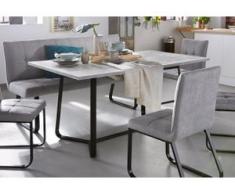 Homexperts Esstisch, grau