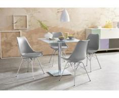 MCA furniture Säulen-Esstisch, braun