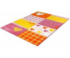 Kinderteppich, Bambino 2105, Sanat, rechteckig, Höhe 11 mm, maschinell gewebt, rosa, Kinder