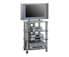 Maja Möbel TV-Rack 1611 silberfarben TV- Hifi-Regale Regale Sideboards