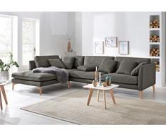 andas Ecksofa Modena, braun