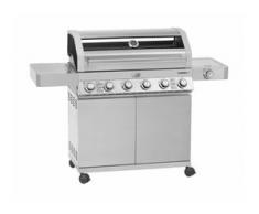 Rösle Gasgrill BBQ-Station Videro G6 Edelstahl 50 mbar