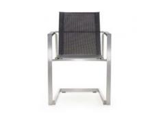 Solpuri Allure Freischwinger Edelstahl Softex Coal