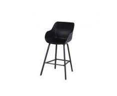 Hartman Sophie Barstuhl Aluminium Organic Carbon Black