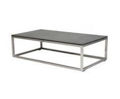 Diamond Garden St. Tropez Loungetisch Edelstahl/HPL Schiefer