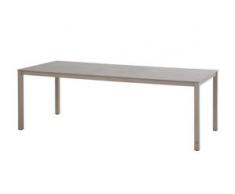 4Seasons Rivoli Gartentisch 220x95 cm Edelstahl/Keramik