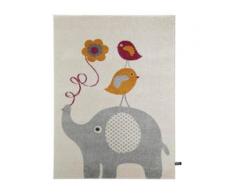 benuta KIDS Kinderteppich Fantasia Orange 80x150 cm - Teppich für Kinderzimmer