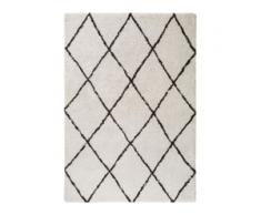 benuta TRENDS Hochflorteppich Gobi Cream 80x150 cm - Berber Teppich