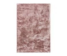 benuta ESSENTIALS Hochflor Shaggyteppich Whisper Rosa 160x230 cm - Langflor Teppich für Wohnzimmer