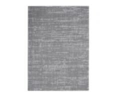 benuta ESSENTIALS Kurzflor Teppich Cosiness Grau 120x170 cm - Moderner Teppich für Wohnzimmer