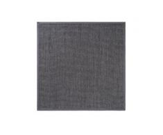 benuta NATURALS Teppich Sisal Grau 150x150 cm - Naturfaserteppich aus Sisal