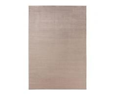 benuta CLASSIC Kurzflor Teppich Velvet Braun 80x150 cm - Moderner Teppich für Wohnzimmer