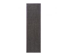 benuta NATURALS Teppich Sisal Grau 68x240 cm - Naturfaserteppich aus Sisal