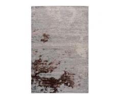 benuta TRENDS Flachgewebeteppich Frencie Beige/Braun 120x180 cm - Vintage Teppich im Used-Look