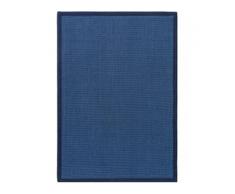 benuta NATURALS Teppich Sisal Dunkelblau 80x150 cm - Naturfaserteppich aus Sisal