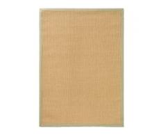 benuta NATURALS Teppich Sisal Grün 80x150 cm - Naturfaserteppich aus Sisal
