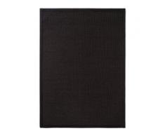 benuta NATURALS Teppich Sisal Schwarz 80x150 cm - Naturfaserteppich aus Sisal