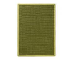 benuta NATURALS Teppich Sisal Grün 80x150 cm - Naturfaserteppich aus Sisal