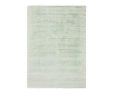 benuta ESSENTIALS Viskoseteppich Nova Mint 120x170 cm - Moderner Teppich für Wohnzimmer