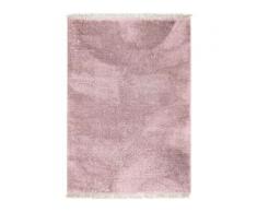 benuta ESSENTIALS Hochflor Shaggyteppich Ava Rosa 120x170 cm - Langflor Teppich für Wohnzimmer