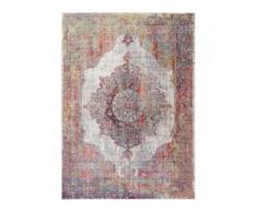 benuta TRENDS Teppich Visconti Multicolor 80x150 cm - Vintage Teppich im Used-Look