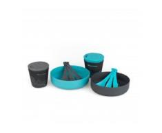 Sea to Summit - DeltaLight Camp Set 2.2 - Geschirr-Set Gr One Size schwarz/türkis/grau