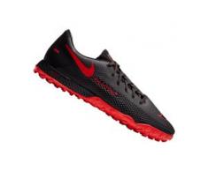 Nike Fußballschuh React Phantom GT Pro TF Kunstrasen schwarz/rot