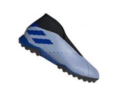 adidas Fußballschuh Nemeziz 19.3 LL TF Kunstrasen weiß/dunkelblau