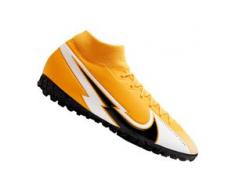 Nike Fußballschuh Mercurial Superfly VII Academy TF Kunstrasen orange/schwarz