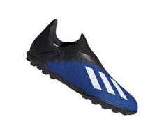 adidas Kinder Fußballschuh X 19.3 LL TF J Kunstrasen dunkelblau/schwarz