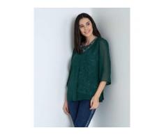 Judith Williams Chiffonbluse mit Knopfleiste