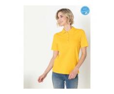 Helena Vera Polo Piqué Shirt mit Knopfleiste