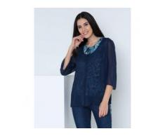 Judith Williams Chiffonbluse mit Knopfleiste