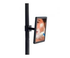 WENKO Premium Big Black Teleskop-Duschecke, Universell einsetzbares Premium Bad-Teleskopregal , Maße (B x H x T): 27,5 x 70-260 x 20 cm