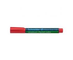 Schneider Maxx Eco 110 Boardmarker, Whiteboard- und Flipchart-Marker mit Rundspitze für Strichstärke 1-3 mm, 1 Stück, rot