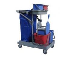 Meiko ACE car 35 Reinigungswagen, komplett wie Abbildung, jedoch ohne Müllsäcke, Maße: L x B x H 85 x 76 x 112 cm