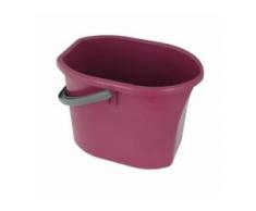 Gies ecoline Eimer, 12 Liter, Putzeimer aus Kunststoff, Farbe: brombeere
