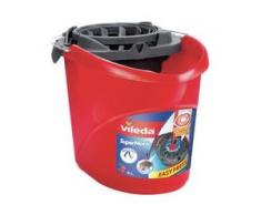 Vileda SuperMocio Eimer, 2-teiliges Set, Putzeimer mit Wischwringer zum optimalen Reinigen, 1 Set