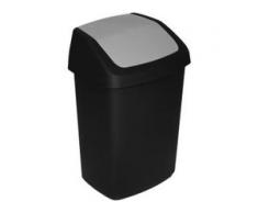 CURVER Swing-Top Schwingdeckeleimer, Abfalleimer aus Kunststoff, Fassungsvermögen: 10 Liter