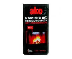ako® Kaminglas Reinigungstuch, Fruchttuch zur Reinigung von Kaminglas, 1 Packung = 3 Stück