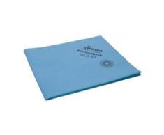Vileda Professional MicronQuick Microfasertuch, 40 x 38 cm, Reinigungstuch aus 100% Microfaser für perfekte Reinigungsergebnisse, 1 Packung = 5 Tücher, blau