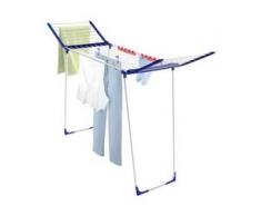 LEIFHEIT Pegasus 180 Solid Maxx Standtrockner , Stabiler und standsicherer Trockenständer für drinnen und draußen, Maße (H x B x T): 108 x 196 x 55 cm