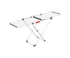 Vileda Doble Wäscheständer, Prakitscher Flügelständer mit variabler Länge, Maße (L x T x H): 209 x 60 x 97 cm